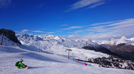 Wintersport La Salle les Alpes